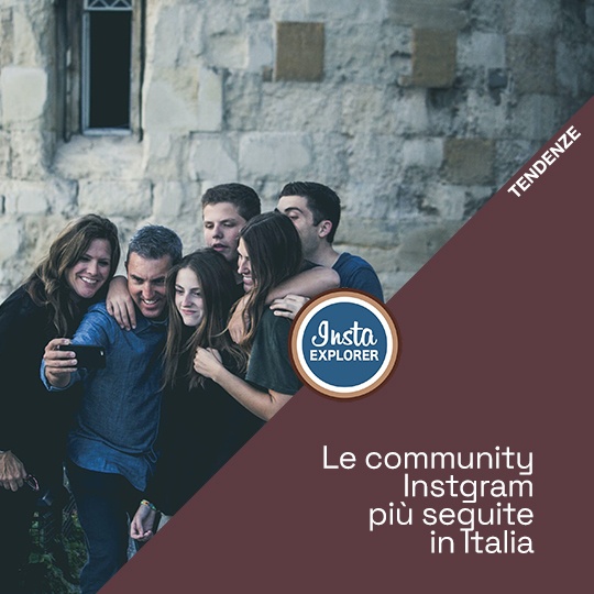Le Community Instagram più seguite in Italia
